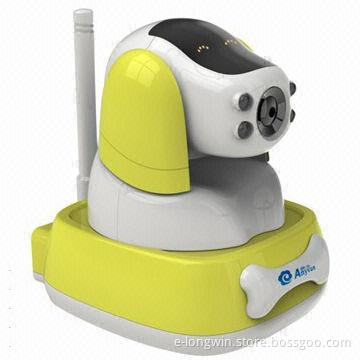 Network Camera, Supports Remote Video Transmission and Monitoring, Built-in Mic